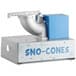 A Carnival King Tub-Style Sno-Cone Machine in blue and silver packaging.