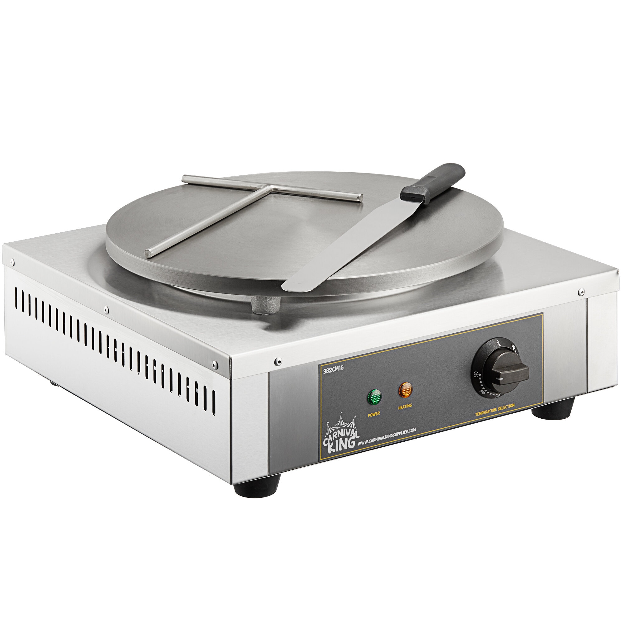 CM16 16" Steel Crepe Maker - 208/240V