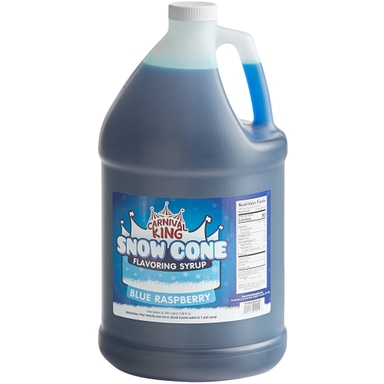 1 Gallon Blue Raspberry Snow Cone Syrup