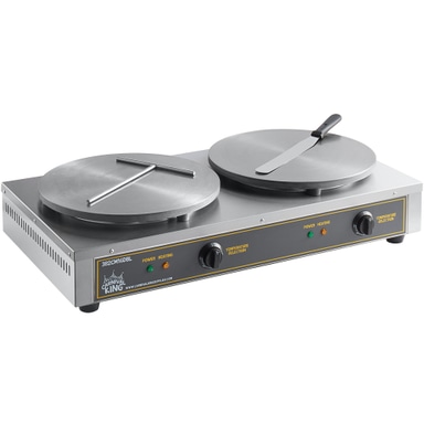 CM16DBL 16" Dual Steel Crepe Maker - 208/240V