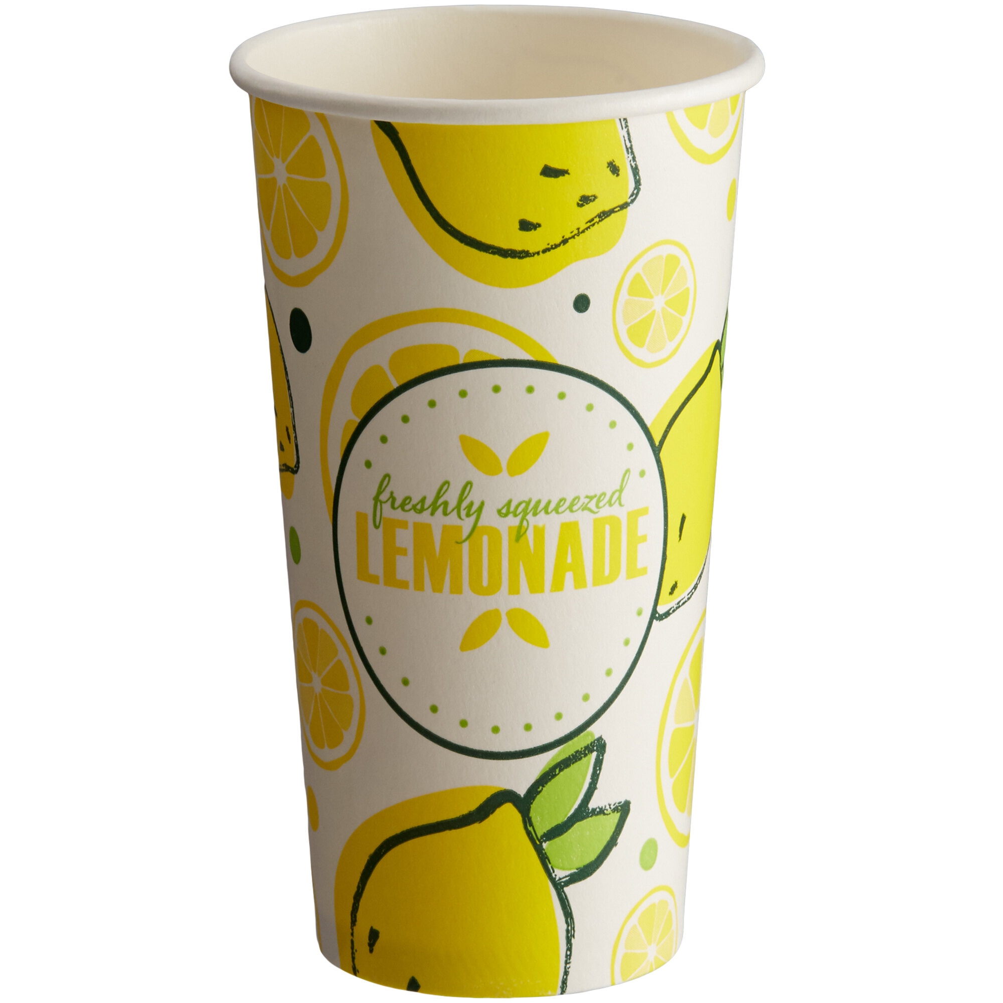 16 oz. Poly Paper Lemonade Cup - 50/Pack