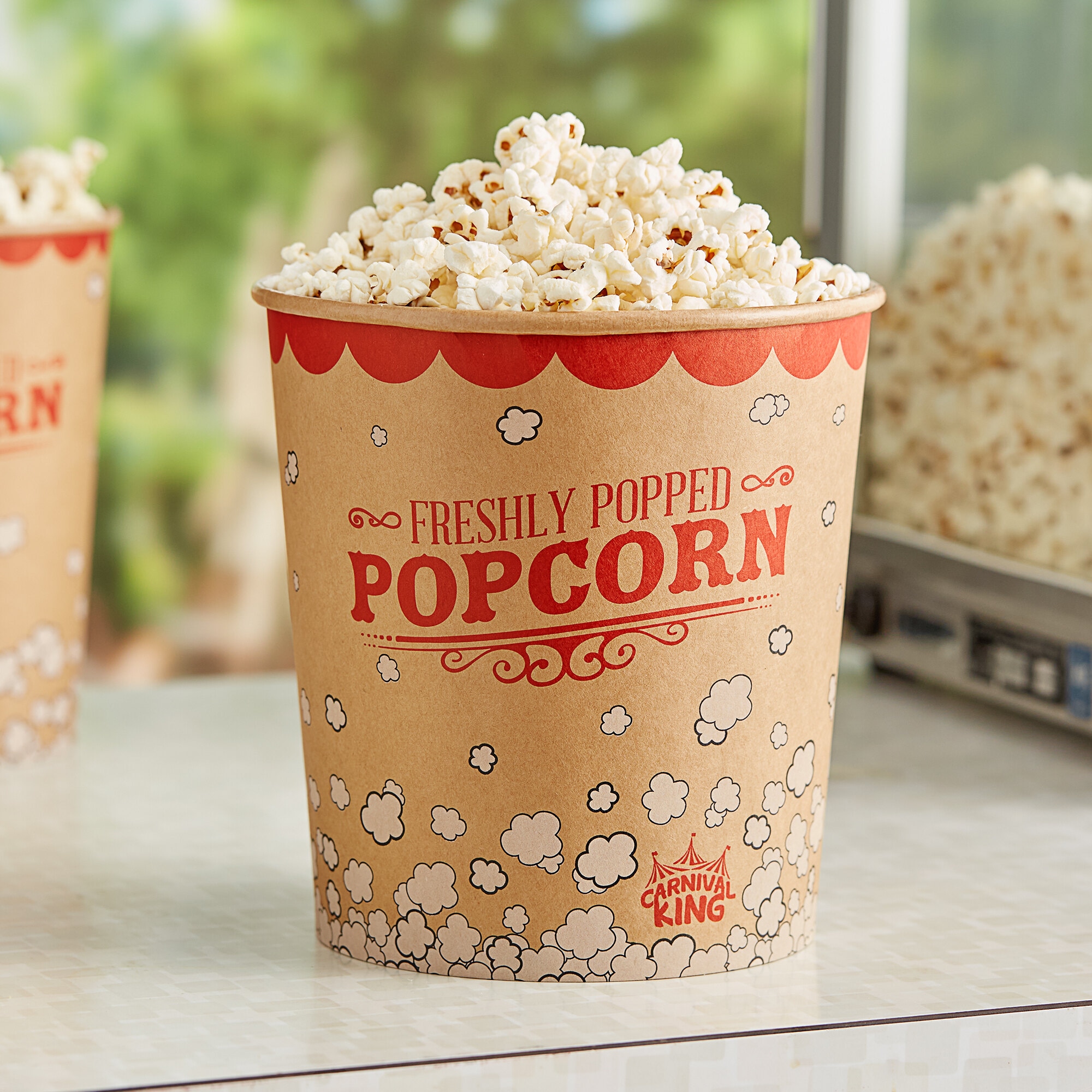 Kraft 130 oz. Popcorn Bucket - 150/Case