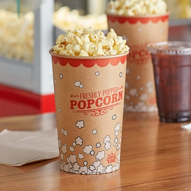 Kraft 46 oz. Popcorn Cup - 500/Case