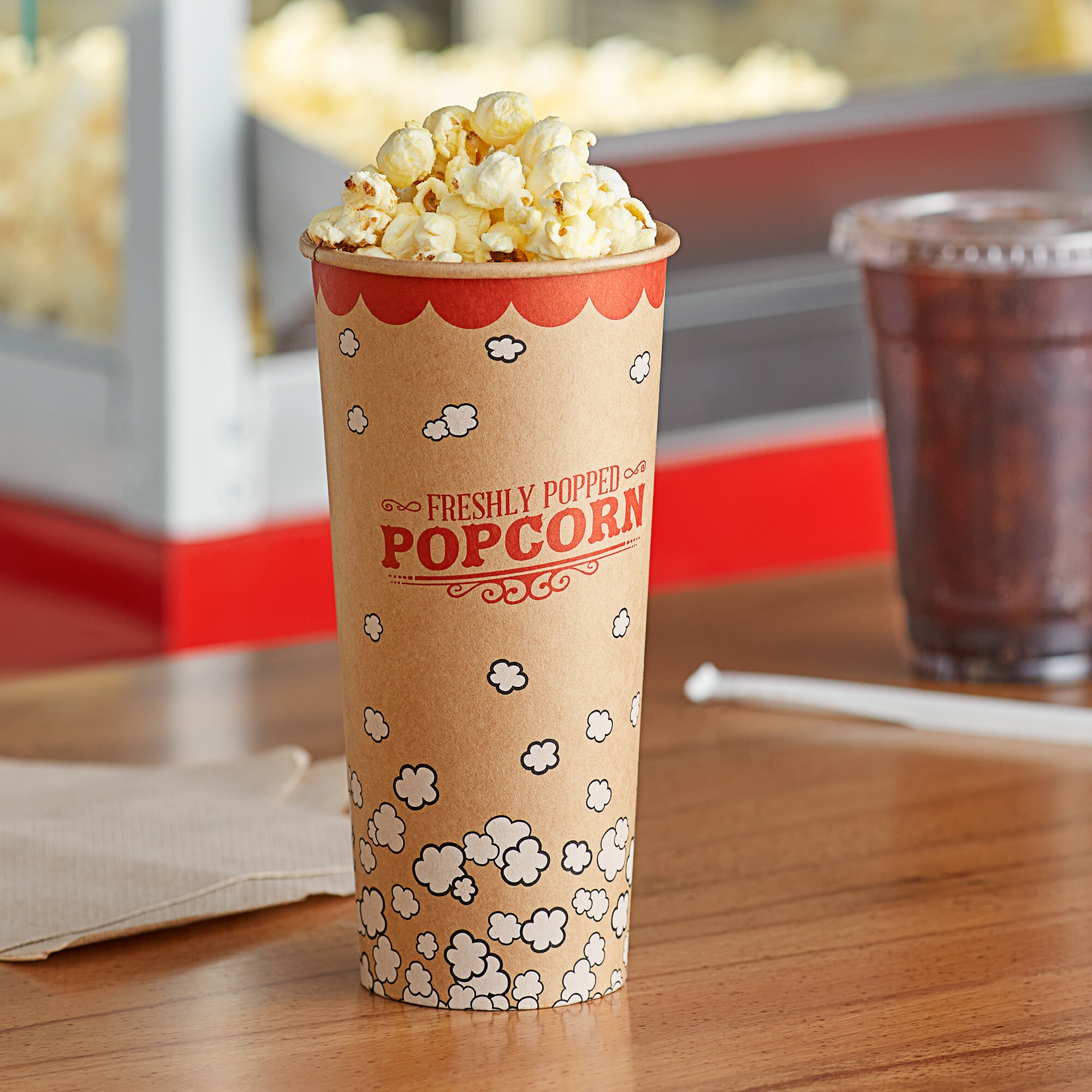 Kraft 24 oz. Popcorn Cup - 1000/Case