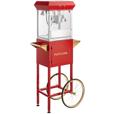 Popcorn Popper Starter Kit with 4 oz. Popper, Cart, and Supplies