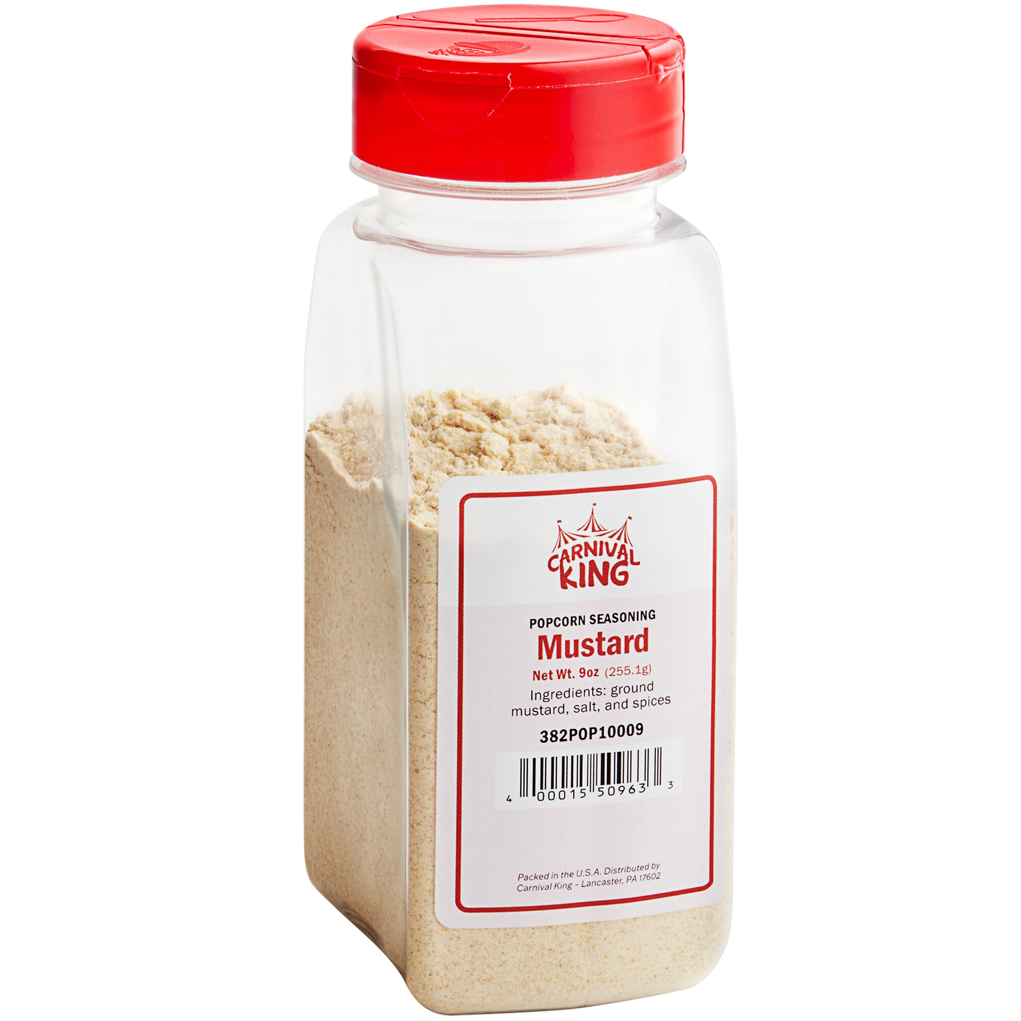 Mustard Popcorn Seasoning 9 oz.