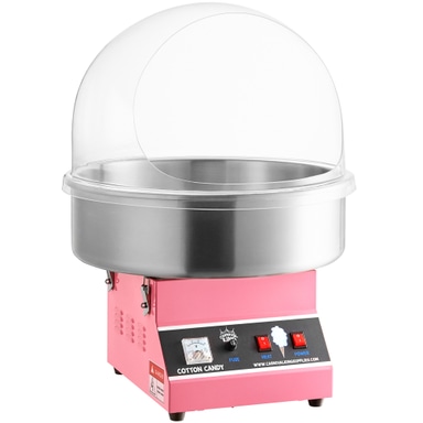 CCME21 Cotton Candy Machine with 21" Stainless Steel Bowl and Floss Bubble