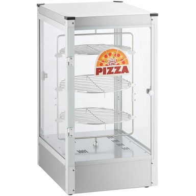 HPWR-12D2 12" Full Service Pizza Display Warmer / Merchandiser - 120V, 500W