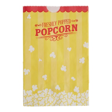 4 1/4" x 3" x 6 3/4" 46 oz. Popcorn Bag - 1000/Case