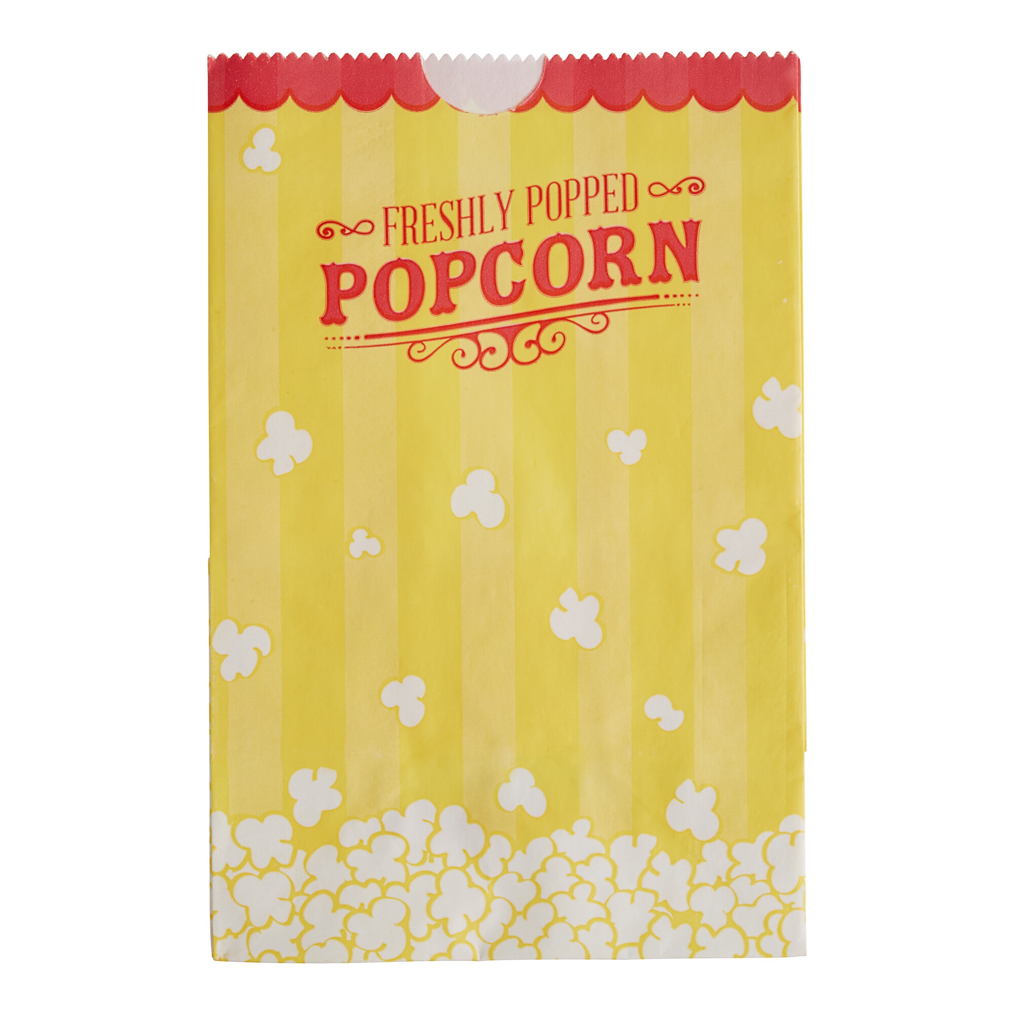 4 1/4" x 3" x 6 3/4" 46 oz. Popcorn Bag - 1000/Case